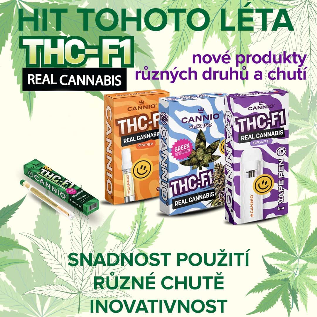 Novinka ve VivaDzen: Objevte THC-F1 produkty!