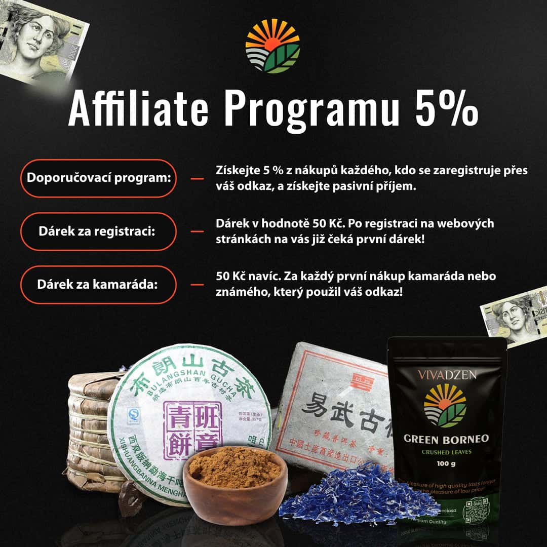 Doporučovací program VivaDzen: Získejte 5% z nákupů svých přátel!
