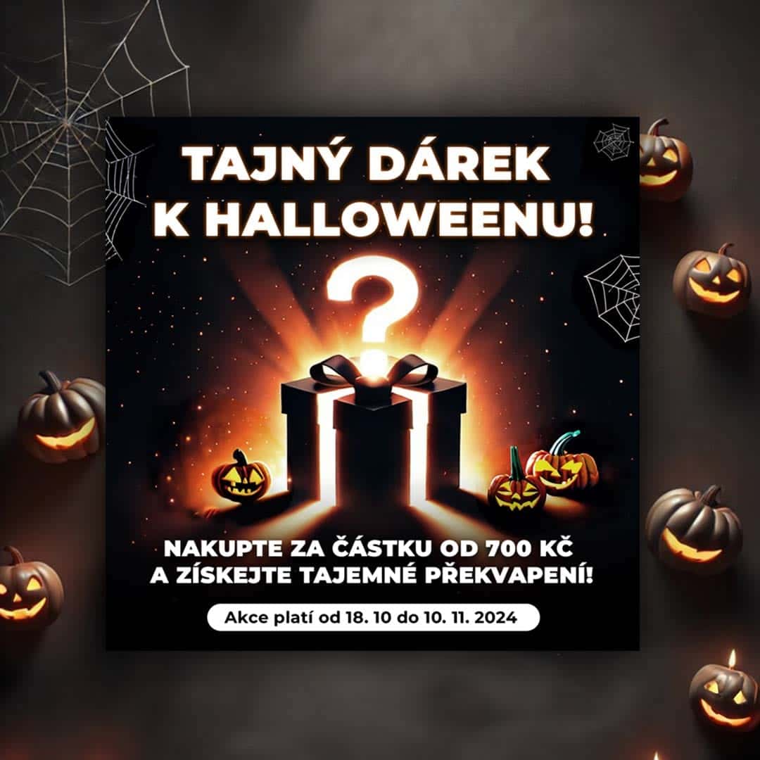 🎃 Čeká na vás tajný halloweenský dárek!