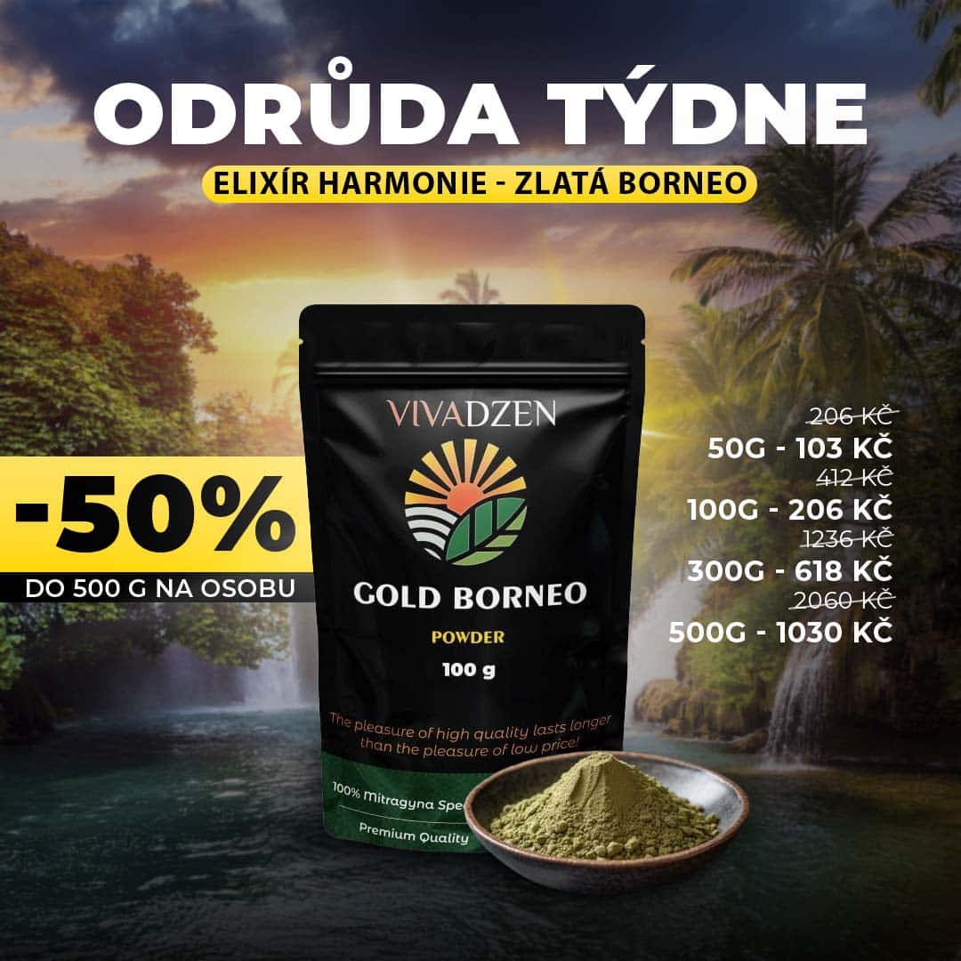 ✨ Elixír harmonie – Zlaté Borneo se slevou -50%! ✨