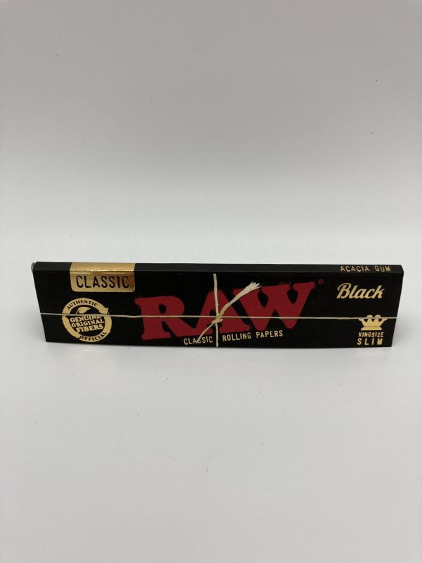 Papírky Raw Black