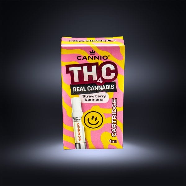 TH4C cartridge 1ml – Strawberry Banana