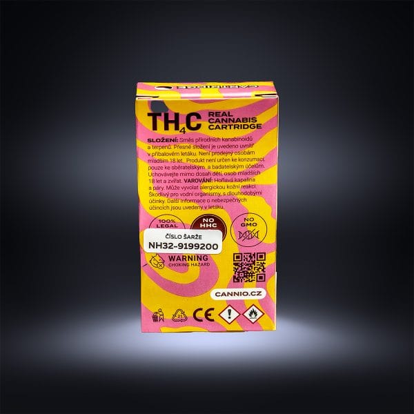 TH4C cartridge 1ml – Strawberry Banana - Image 2