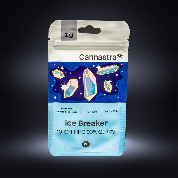 Cannastra 10-OH-HHC Hash Ice Breaker 90 % quality, 1 g