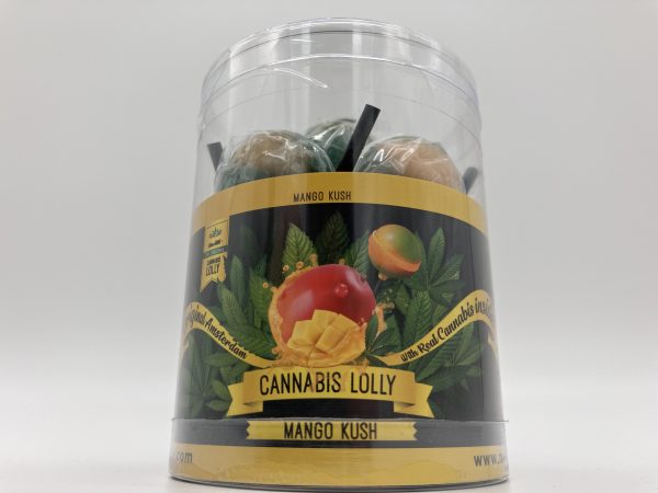 Konopné lízátko Mango Kush