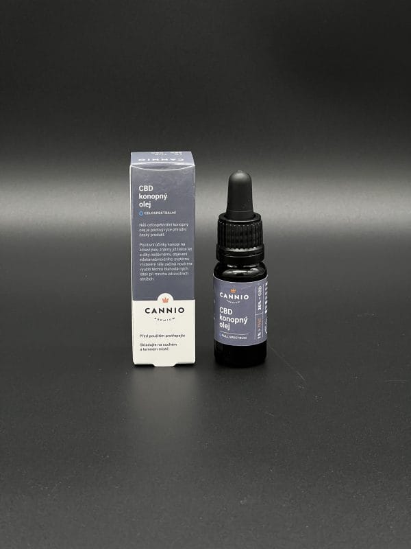 CBD konopný olej 26% Full Spectrum s 1% THC 10ml - Image 3