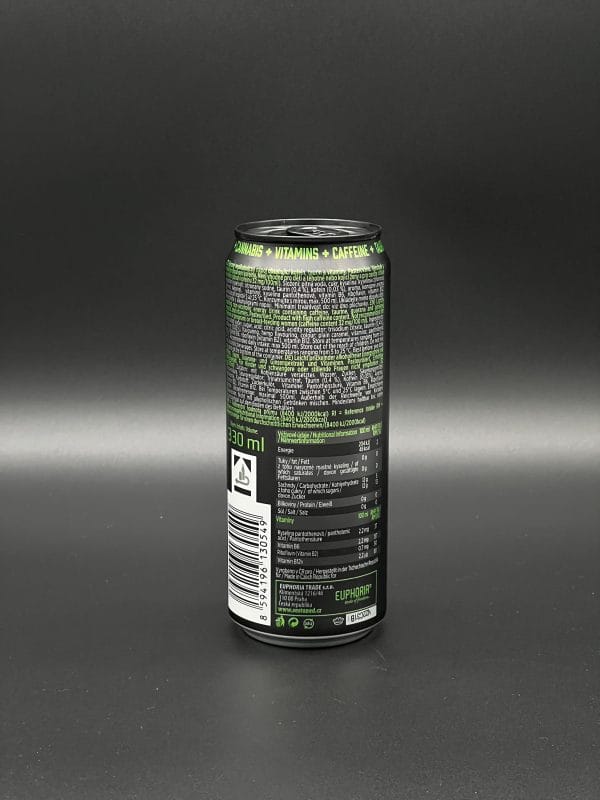 Euphoria SoStoned Cannabis Energy Drink, 330 ml - Image 2