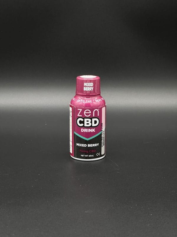 ZEN CBD Drink - Mixed Berry, 70 mg, 60 ml