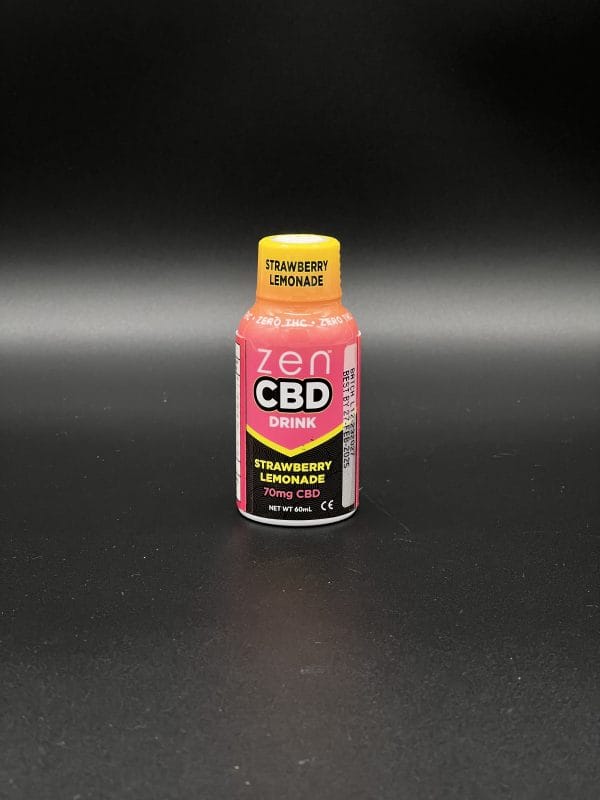 ZEN CBD Drink - Strawberry Lemonade, 70 mg, 60 ml