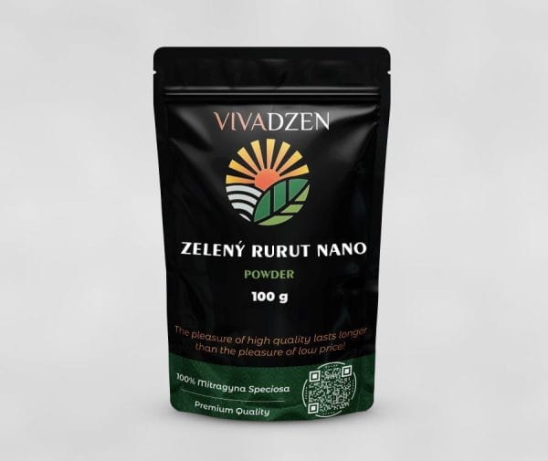 "Zelený Rurut Nano" kratom prášek