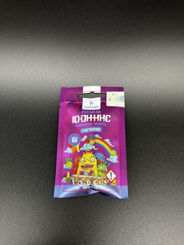 CanaPuff 10-OH-HHC Cartridge Rainbow Runtz