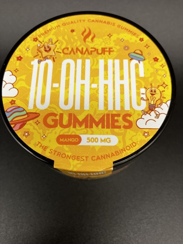 CanaPuff 10-OH-HHC Gummies Mango 10 pcs - Image 2