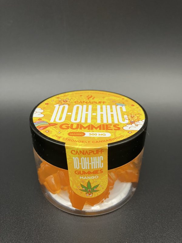 CanaPuff 10-OH-HHC Gummies Mango 10 pcs