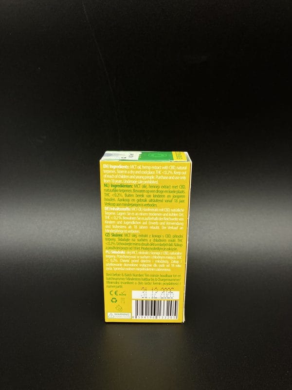 Euphoria CBD Cartridge Energize 300 mg, 0,5 ml - Image 2