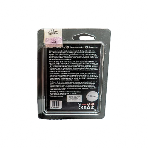 Cannastra 10-OH-HHCP Cartridge Bubblegum Telescope, 10-OH-HHCP 94% quality, 1 ml - Obrázek 2
