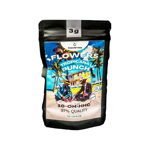 Canntropy 10-OH-HHC Flower Tropicana Punch, 10-OH-HHC 97% quality, 3 g