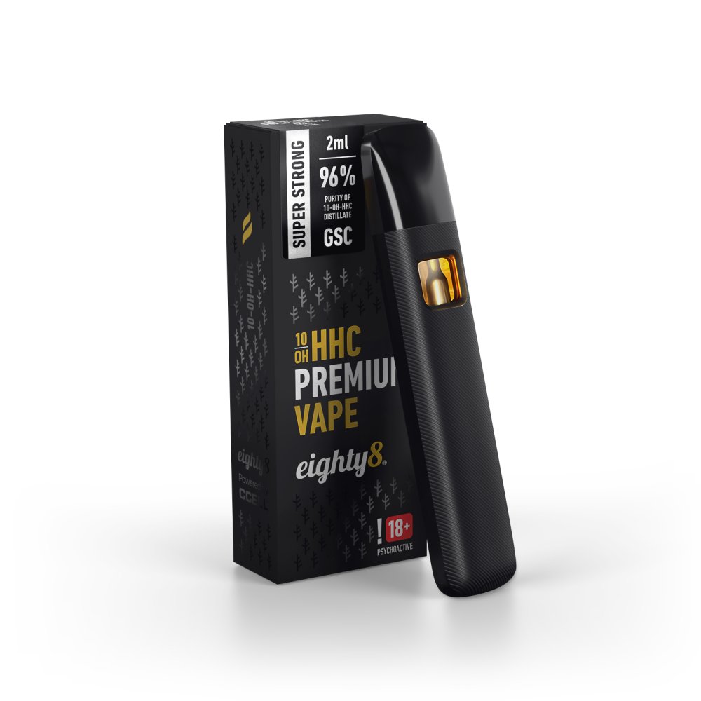 Eighty8 Vape Pen, 96% 10-OH-HHC, 2 ml