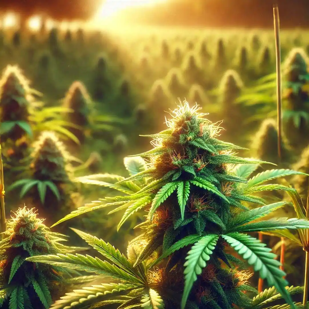 Květy CC9 s nízkým obsahem THC a vysokou hladinou CBD