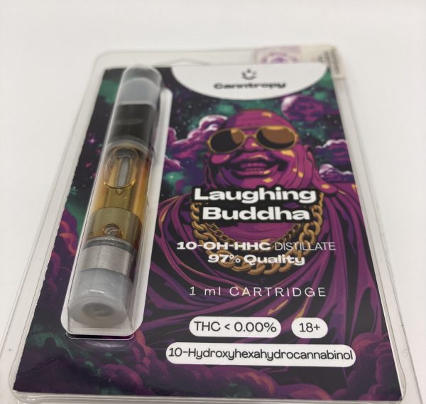 Canntropy 10-OH-HHC Cartridge Laughing Buddha, 10-OH-HHC 97% quality, 1 ml