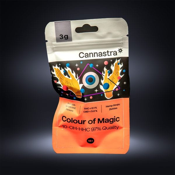 Cannastra 10-OH-HHC Flower Colour of Magic 97 % Quality, 3 g