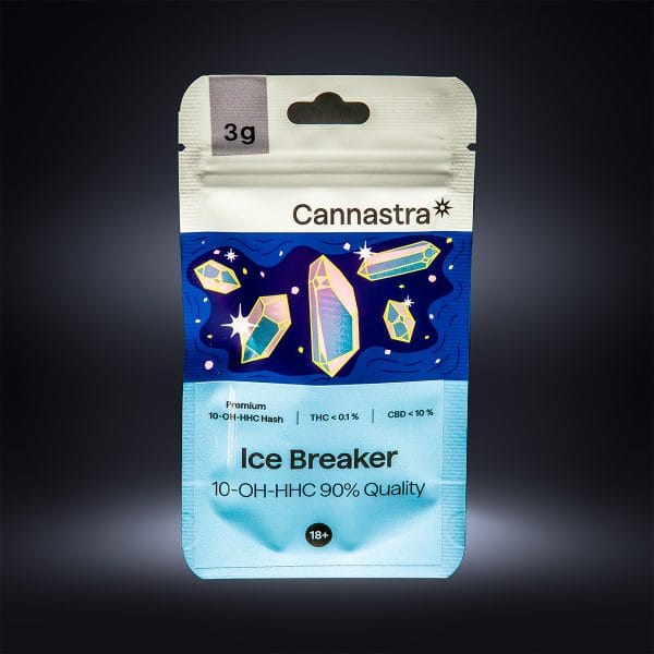 Cannastra 10-OH-HHC Hash Ice Breaker 90 % quality, 3 g