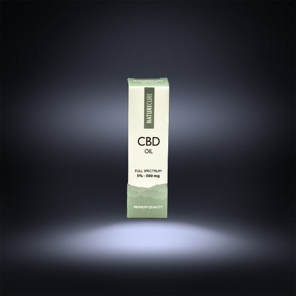 Nature Cure Full spectrum CBD olej, 5 %, 500 mg, 10 ml