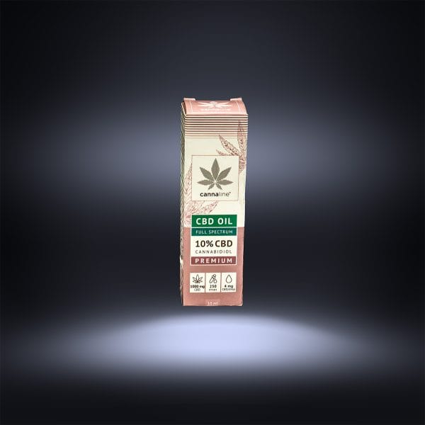 CANNALINE CBD Konopný Olej 10%, 1000 mg, 10 ml