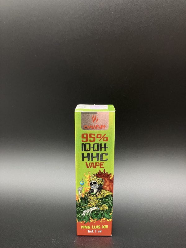 CanaPuff Disposable Vape Pen King Luis XIII, 10-OH-HHC 95 %, 1 ml