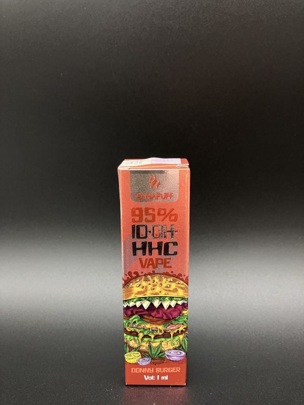 CanaPuff Disposable Vape Pen Donny Burger, 10-OH-HHC 95 %, 1 ml