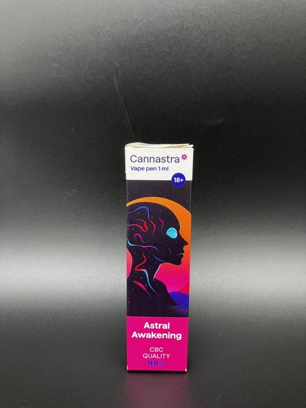 Cannastra CBC Disposable Vape Pen Astral Awakening, CBC 98 % quality, 1 ml