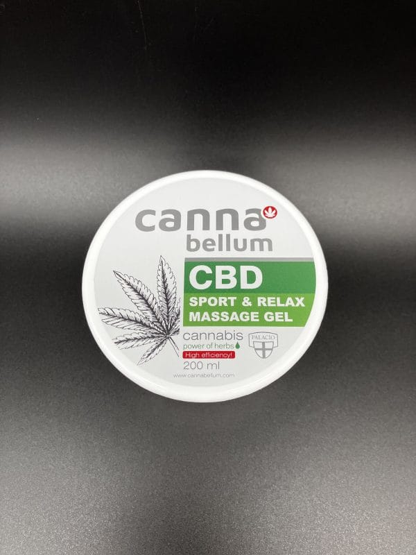 Cannabellum CBD Sport Massage Gel, 200 ml