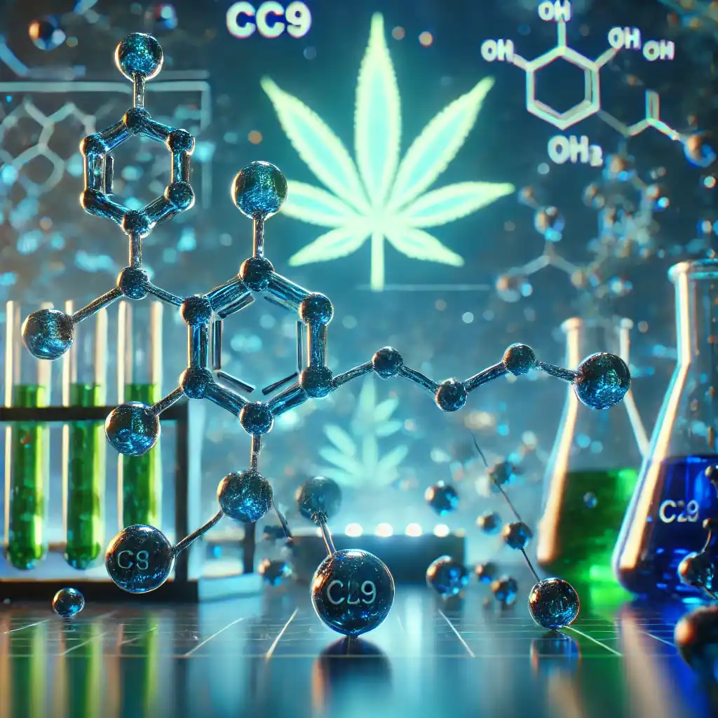 Organische CC9-Hanfblüten mit hohem CBD-Gehalt