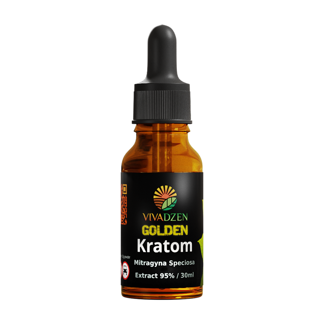 Kratom Extrakt 10 ml zlatý