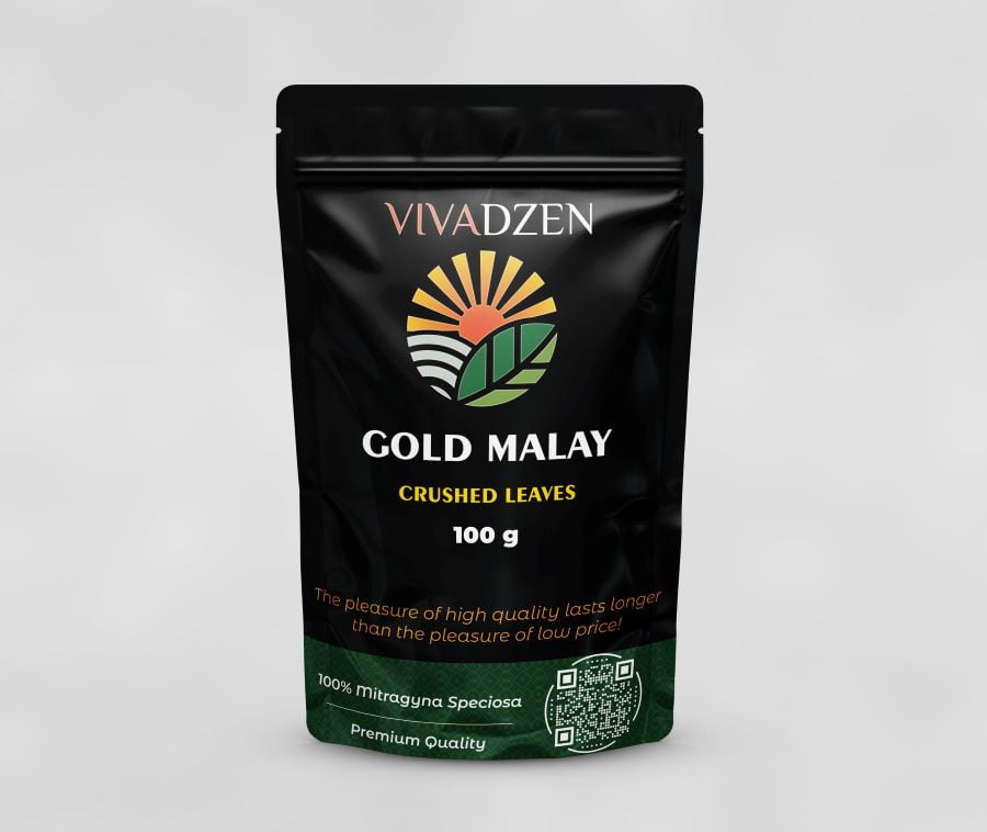 Gold Malay Kratom Crushed Kratom