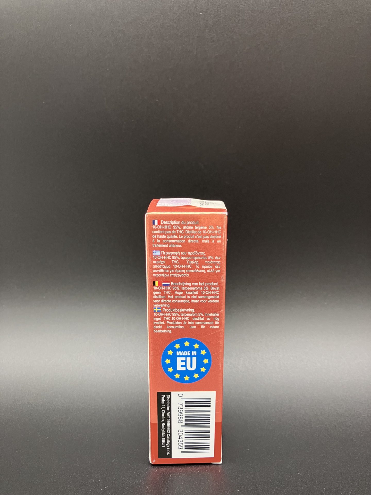 CanaPuff Disposable Vape Pen Donny Burger, 10-OH-HHC 95 %, 1 ml - Obrázek 2