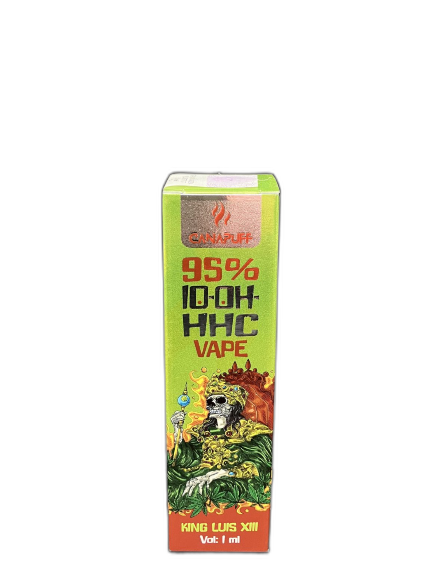 CanaPuff Disposable Vape Pen King Luis XIII, 10-OH-HHC 95 %, 1 ml
