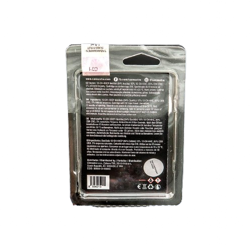 Cannastra 10-OH-HHCP Cartridge Raspberry Space Race, 10-OH-HHCP 94% quality, 1 ml - Obrázek 2