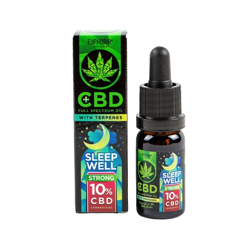 Euphoria CBD oil 10% terpenes, 10 ml, 1000 mg - Sleep Well